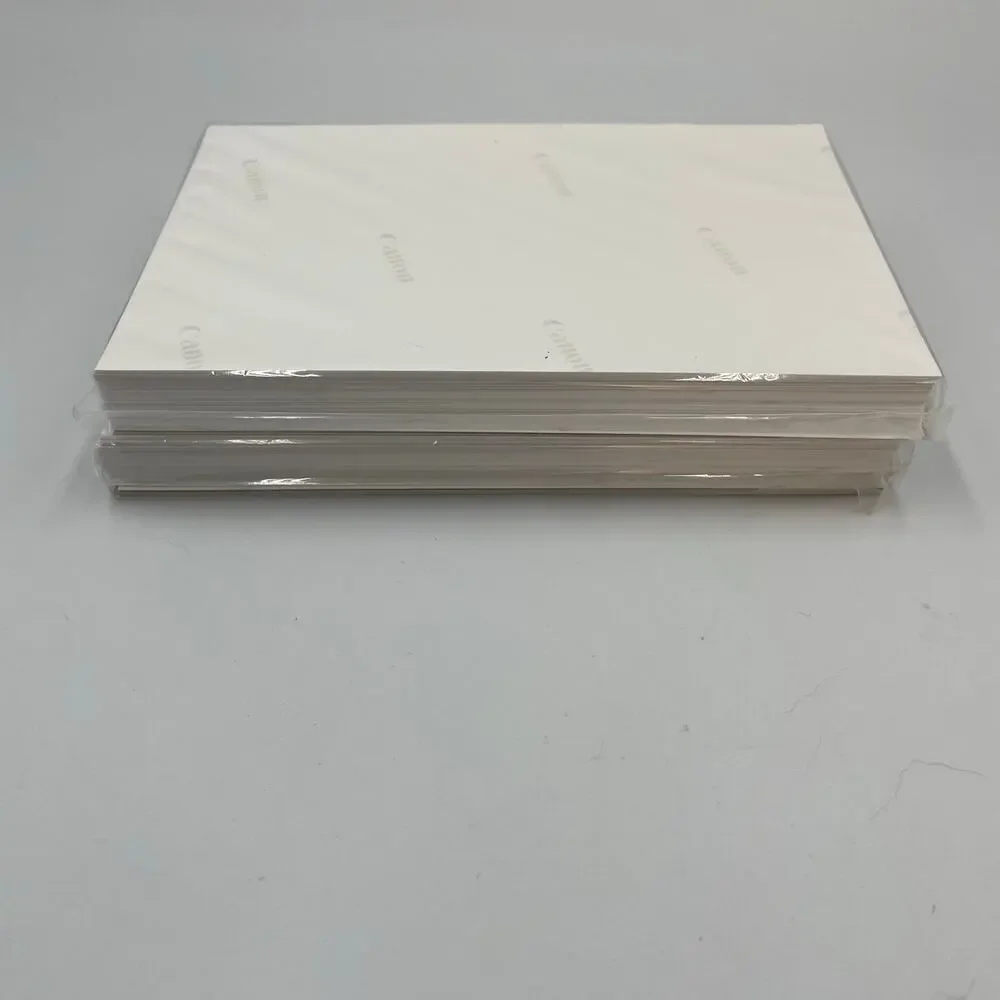 Lot Bundle Two sets of Canon Photo Paper Plus Glossy II PP-301